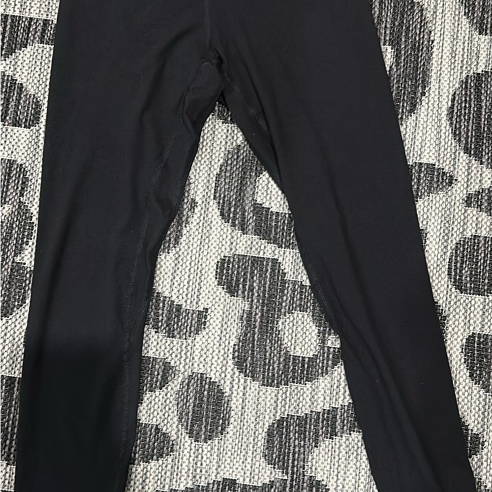 White Birch Black Leggings Stretchy Form-Fitting Design